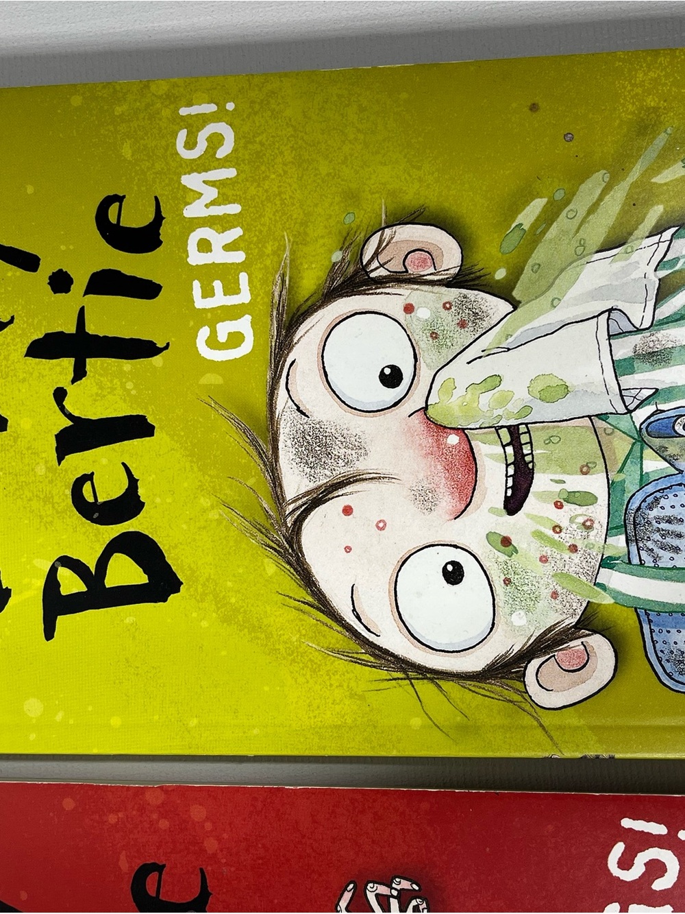 Dirty Bertie Fangs! Fleas! & Germs Children's Book Bundle of 3 - Picture 4 of 11